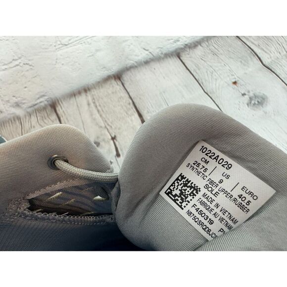 ASICS gray silver fabric GEL-QUANTUM 360 women running shoes 9 - Picture 10 of 14